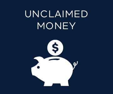 Unclaimed money.