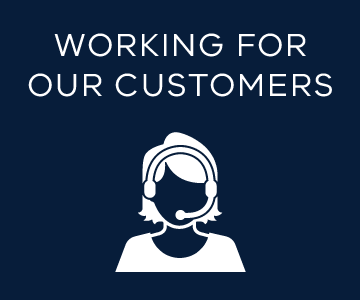 Working for our customers highlights for 2025–26.
